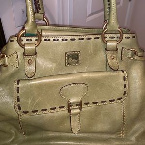 Dooney and Bourke olive green purse